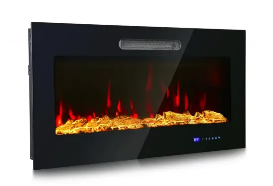 36 Inch Wall Mounted Electric Fireplace