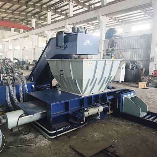 Metal Scrap Shearing And Baling Machine