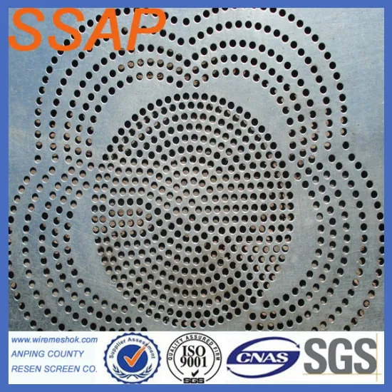 trade assurance galvanized perforated metal mesh