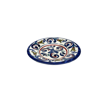 Full Print Flower Decal Melamine Plate