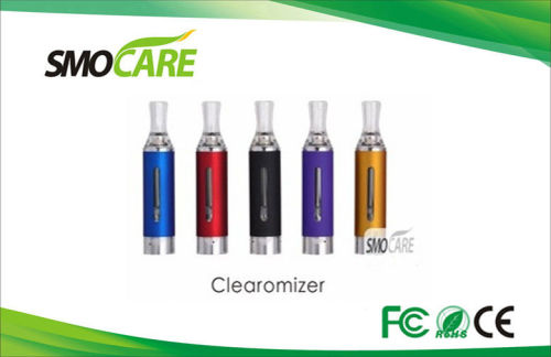 Mini Blue Evod Mt3 Clearomizer , Electronic Cigarette Vaporizer Mt3 Battery