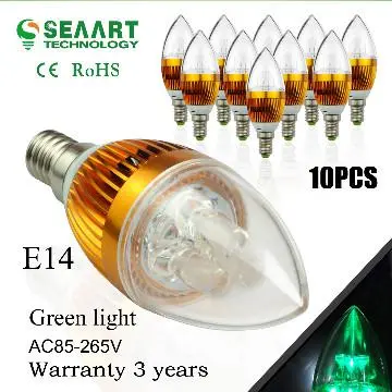 soft light  E17 3*1w candle light candle light LED