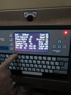 industrial Manufacturing date edible ink printer