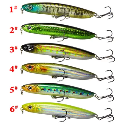 Newbility 95mm 18g Suspending Hard Pencil Plug Bait Fishing Lures