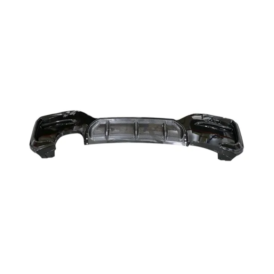 M-Performance Style Rear Diffuser Single Outlet Dual Hole for BMW F20 LCI