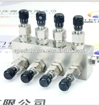 stainless steel 8 way manifold valve