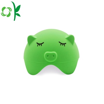 Promotional Cute Cartoon Pig Silicone Mobile Phone Holder