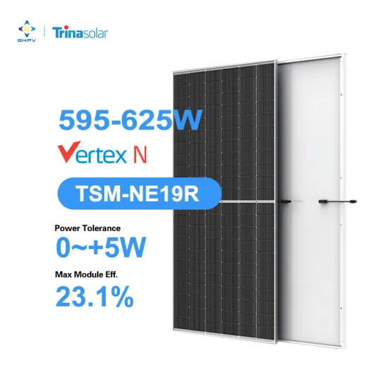 Trina Vertex Solar Panels: High-Efficiency 595W to 625W N-Type Bifacial Dual Glass PV Modules
