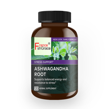 Ashwagandha Suplemen Herba Tambahan Tegasan Sokongan Tidur