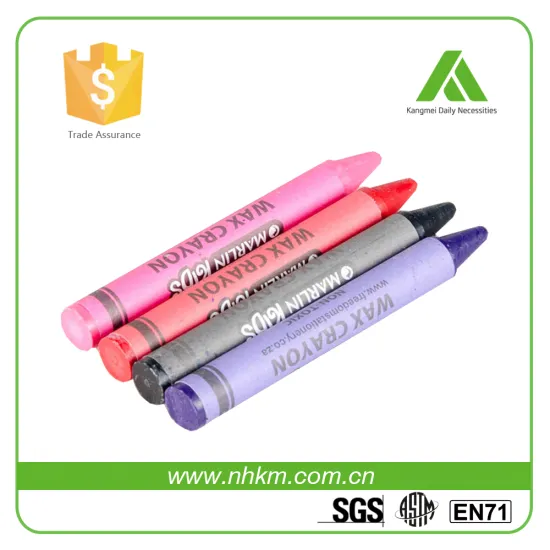 9pcs wax crayons in box