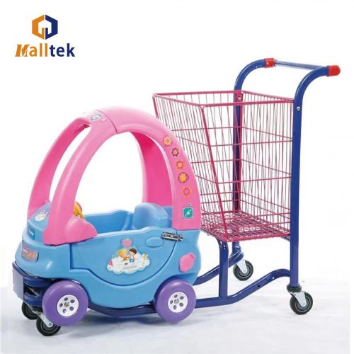 Kids Trolley With Metal Basket Supermarket Kids Shopping Trolley Manufactory