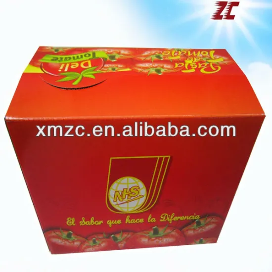 Hot Sales Corrugated Food Packaging Box for Tomato