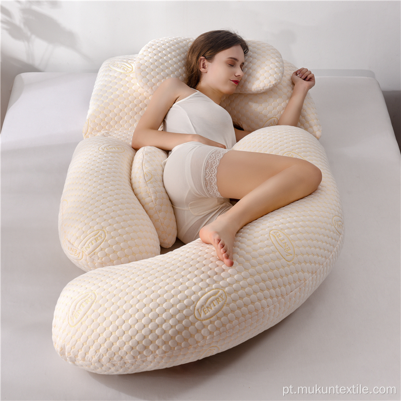 Travesseiro confortável para a dor nas costas travesseiro de maternidade