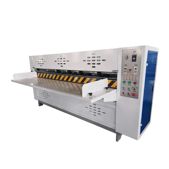High Quality Fully Automatic NC Computer Thin Knife Blade Slitter Scorer Machine for Corrugated Carton Box Production