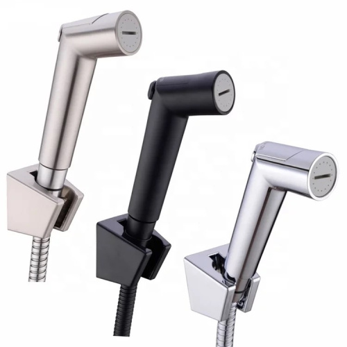 Plated Hand Held Toilet Bidet Sprayer Shattaf