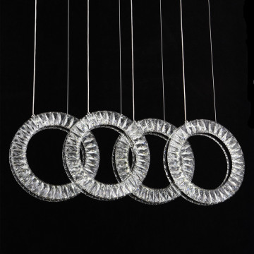 indoor led crystal lighting fixtures