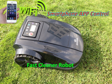 The 4th Generation Smartphone App Control Robot Lawn Mower Tractor With Water-proofed Charger