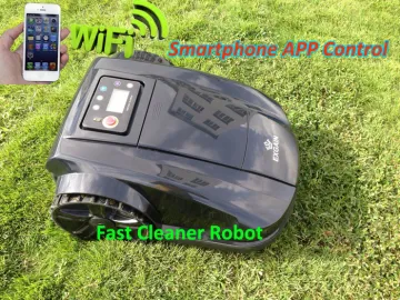 Robot Grass Mower Updated with NEWEST WIFI APP Smartphone Control Function