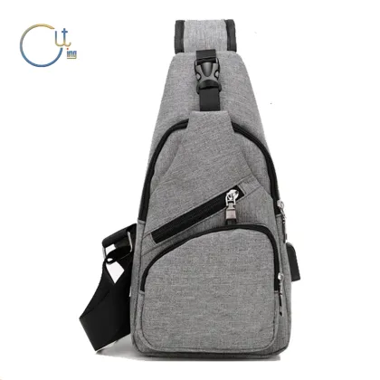 Men's Casual Chest Bag - Professional Design Sling Backpack