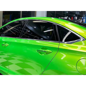 Metallic Fantasy Apple Green Coche Vinyl Wrap