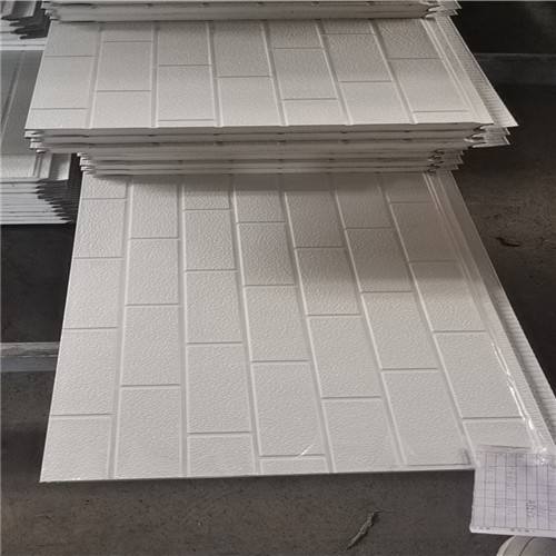 metal insulation decorative 3d PU Cladding exterior sandwich wall panel