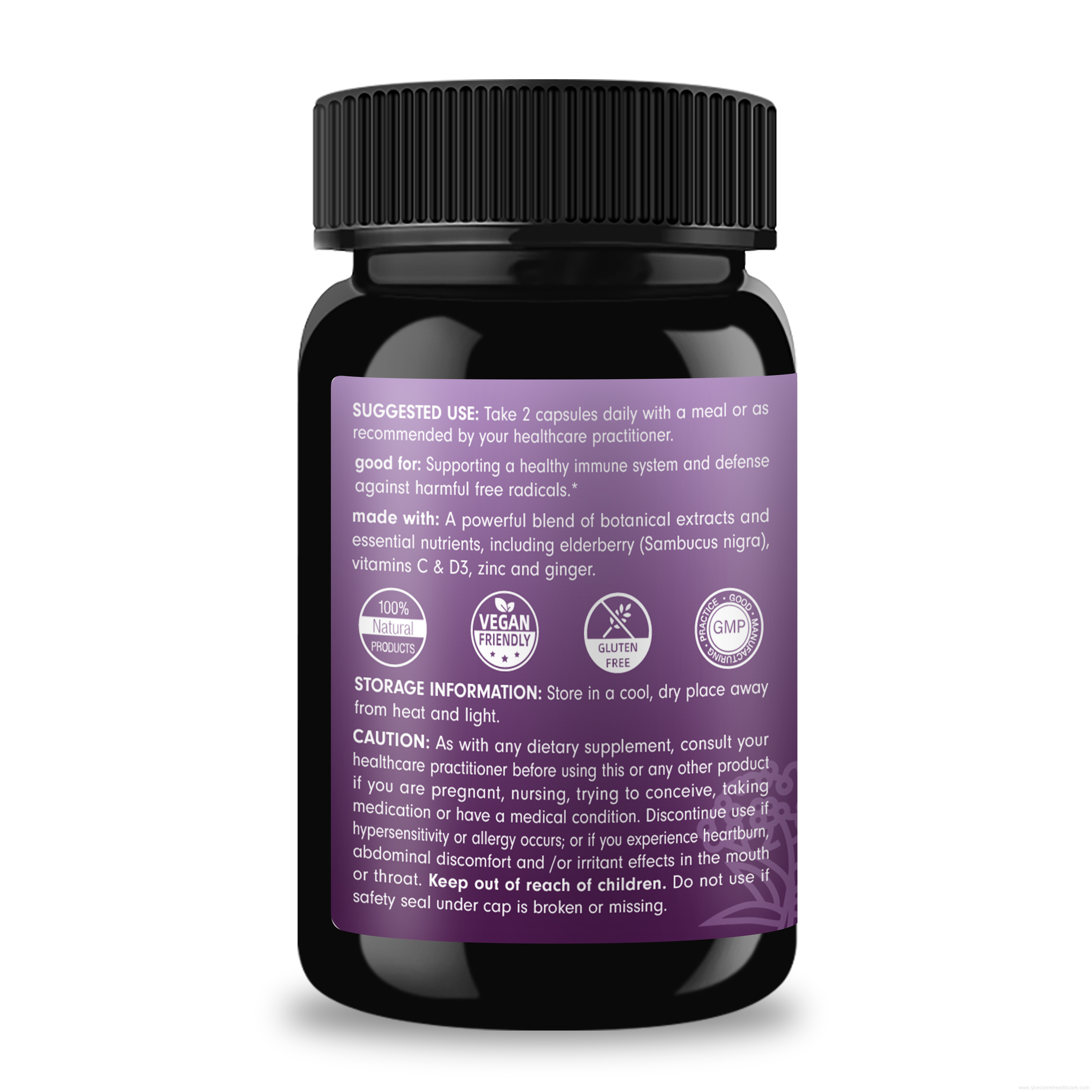 Sambucus Elderberry Immune Support Elderberry 120 capsules