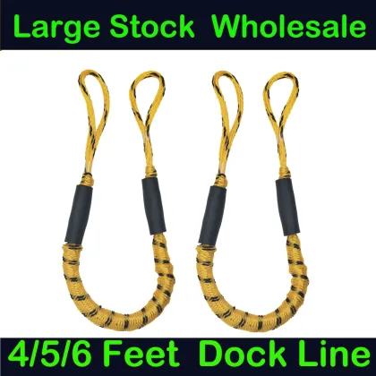 Boats Docking Boat Bungee Dock Lines Dock Rope Ties