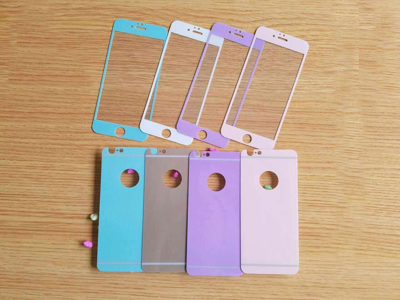 color tempered glass screen protector