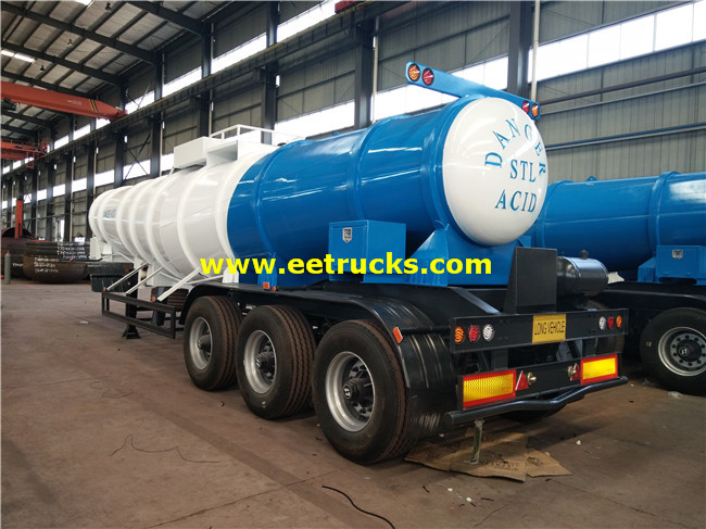 19ton H2SO4 Delivery Tanker Trailers