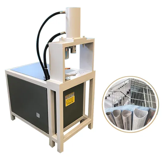 Hydraulic Pipe Notching Machine for 90 Degree Angle Cutting - Iron Steel Pipe Notcher for Furniture