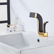 クロム真鍮プルダウンキッチン蛇口エクステンダーは、キッチン蛇口用の注ぎ口付きミキサーを引き出します