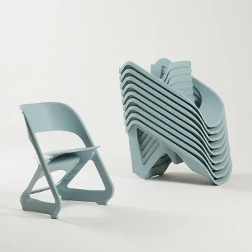 High Quality Polypropylene Stackable Kitchen and Cafe Dining Chairs: Modern Sillas in PP Plastic