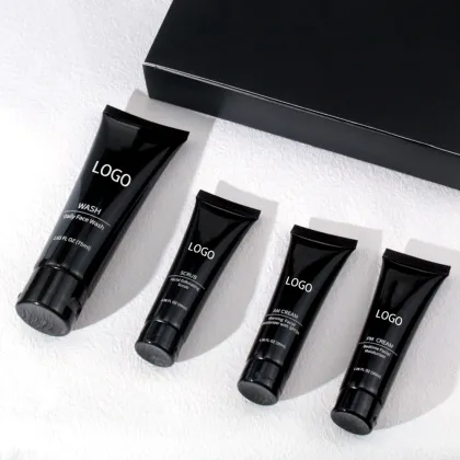 Vegan Men's Skin Care Set: Oil Control, Anti-Acne, Hydrating Organic Products