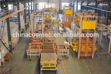 Fully automatic clay brick molding machine production line