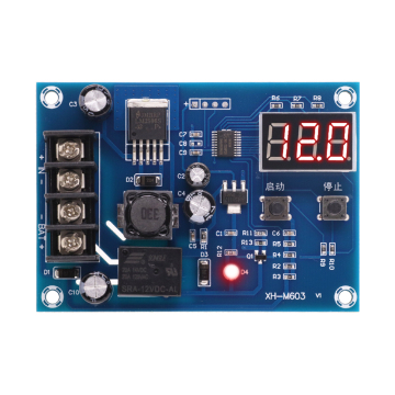 โมดูลควบคุมการชาร์จ XH-M603-12-24V ลิเธียมแบตเตอรี่ที่มีจอแสดงผล LED