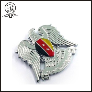 Flying eagle metal badge pin
