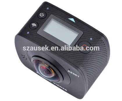 The best Dual lens WiFi Panoramic VR 360 Camera Mini 4k Sports 360 degree camera DV panoramic 360 wifi camera ip 360 cam
