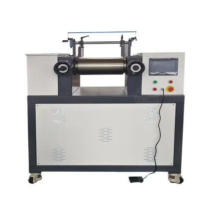 open mill rubber mixing