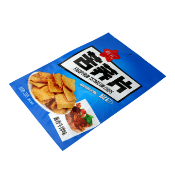 Bolsas de papas fritas personalizadas Bolsa con cremallera de calidad alimentaria con impresión digital