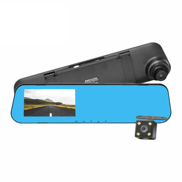 4.3 inch 1080P Dash Cam with Dual Lens Night Vision