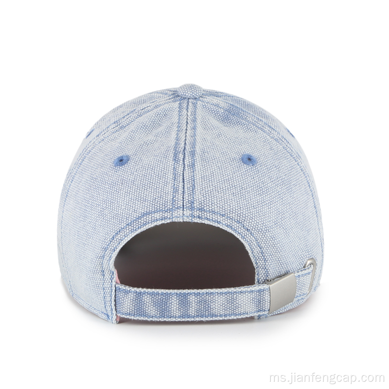 topi besbol denim topi besbol vintaj