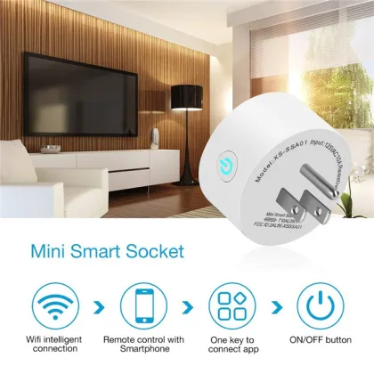 Smart Plug WiFi APP Remote Control Works With Amazon Echo Alexa Google Home