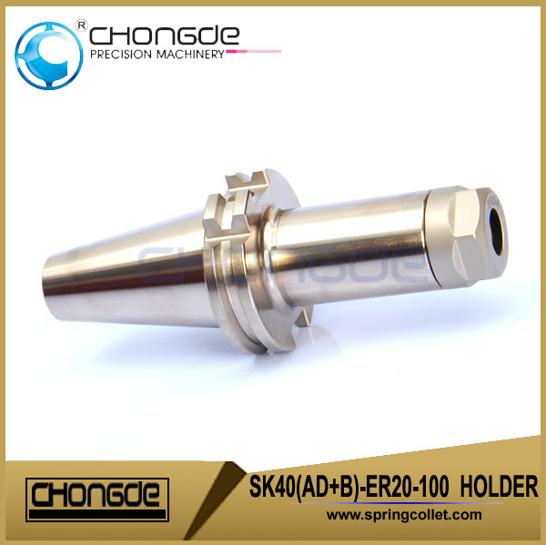 Supporto per macchina utensile CNC ad alta precisione SK40-ER20-100