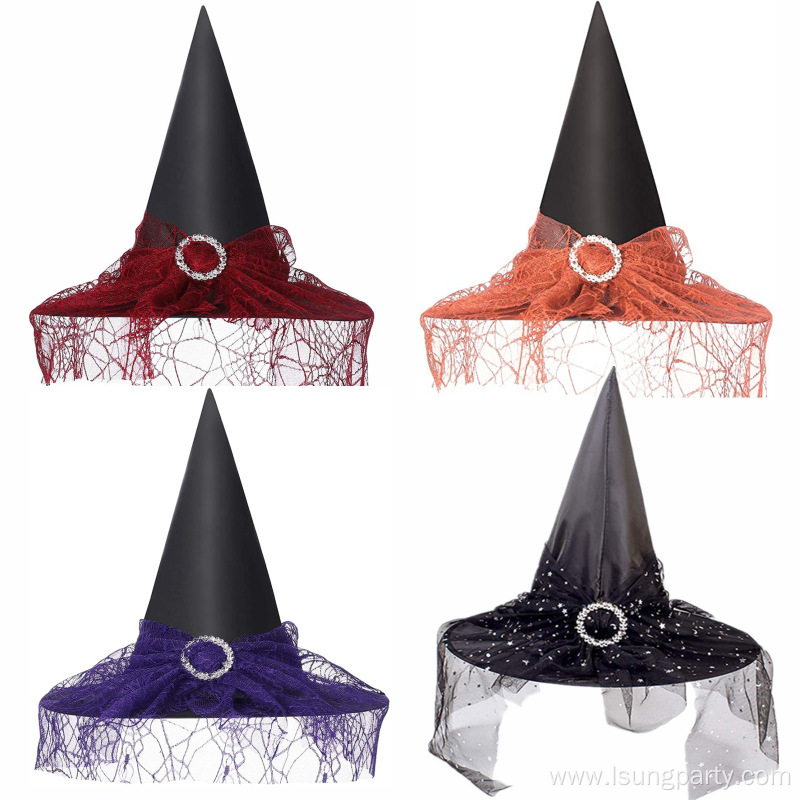 Party Cosplay Halloween Unisex Wizard Hat