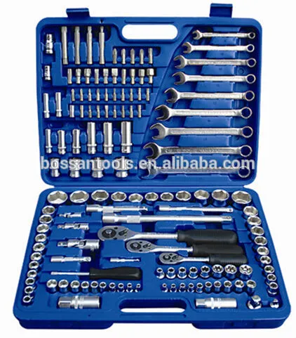 138 pcs 1/2,3/8,1/4 Cr-V impact socket set