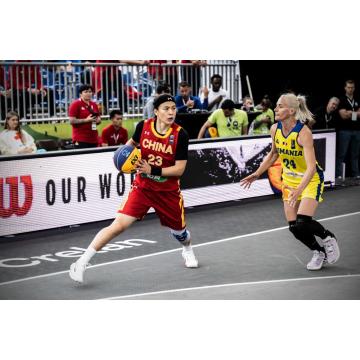 FIBA 3x3 Enlio Ses ineinandergreifende Outdoor Sports Court -Fliesen 15