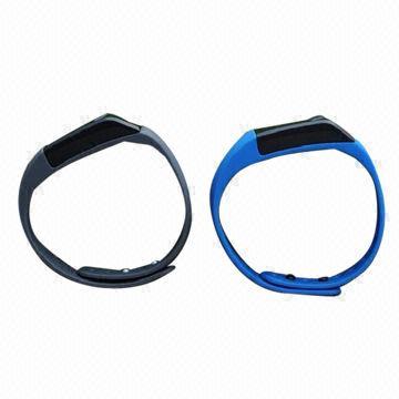 Bluetooth Bracelet with OLED Screen, Supports Bluetooth 4.0 Low Energy Technology, IP76 Protection