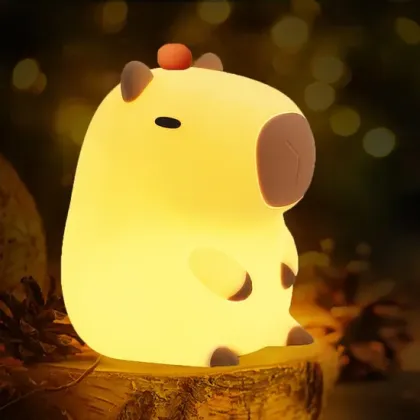 Capybara Little Night Light for Kids