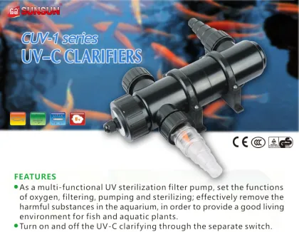 Comprehensive Guide to UV-C Clarifiers: Models CUV-111A, CUV-107, CUV-109, and More