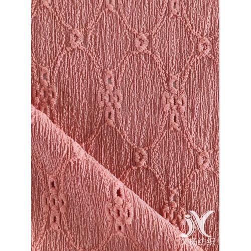 Tecido Flor Crepe Jacquard Corrente